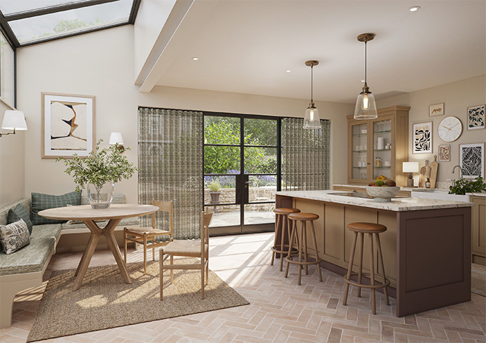 Tucson Voile, Antique Brass - Made to Measure Curtains - Image 8